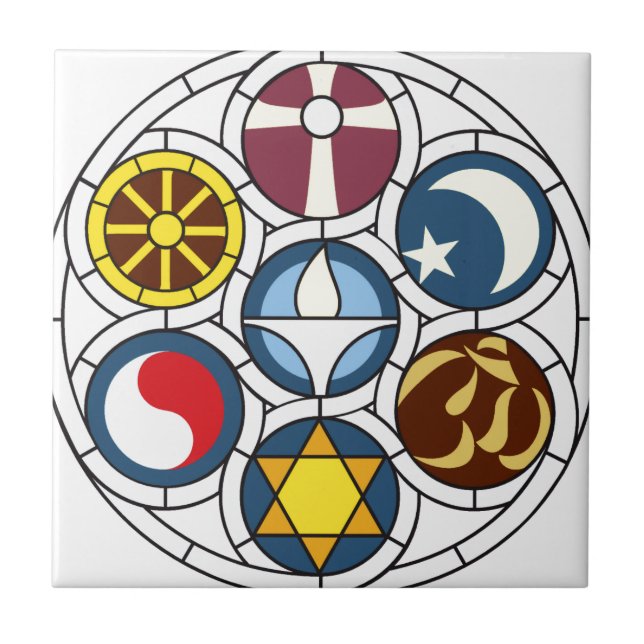 Unitarian Universalist Merchandise Tile (Front)