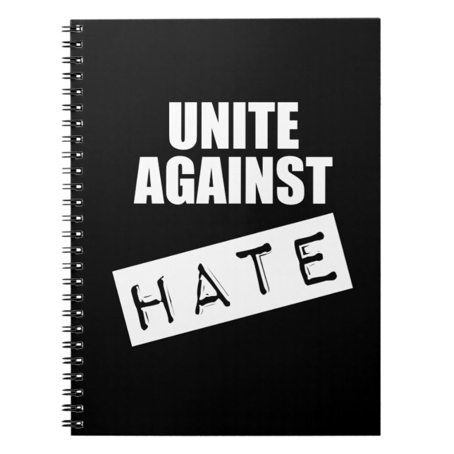 Unite Against Hate Notebook (Front)