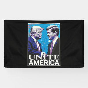 Unite America Iconic Trump  Banner