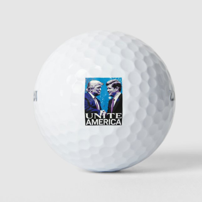 Unite America Iconic Trump  Golf Balls (Front)