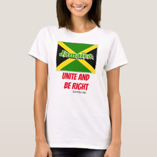 UNITE AND BE RIGHT / JAMAICA T-Shirt