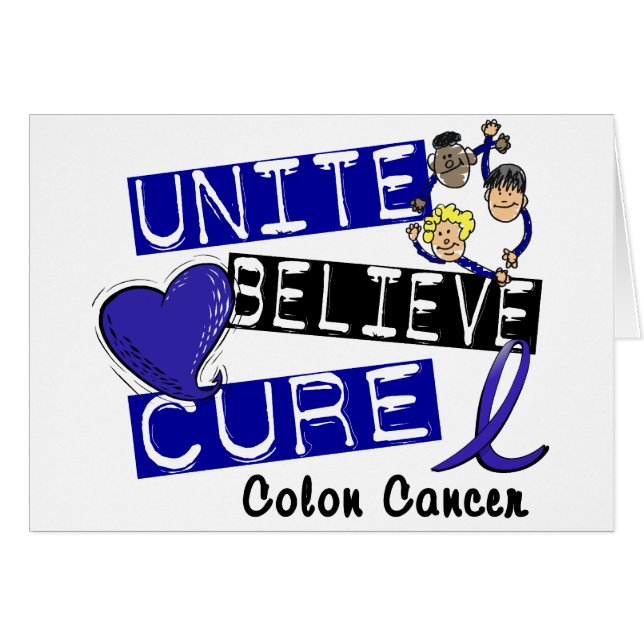 UNITE BELIEVE CURE Colon Cancer (Front Horizontal)