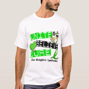 UNITE BELIEVE CURE Non-Hodgkin's Lymphoma T-Shirt