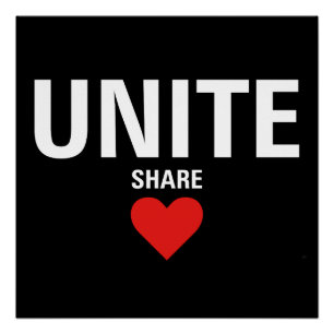 Unite Democracy Political Poster