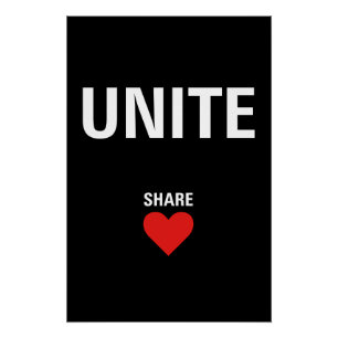 Unite Democracy Political Poster