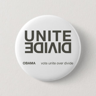 Unite Over Divide white button