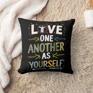 Unite With Love: Embrace the Message Cushion