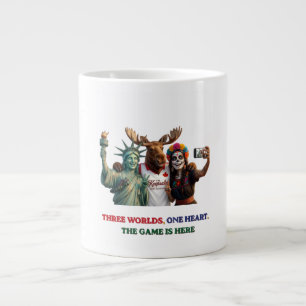 United 2026 Unity Selfie Water Bottle   Large Coffee Mug