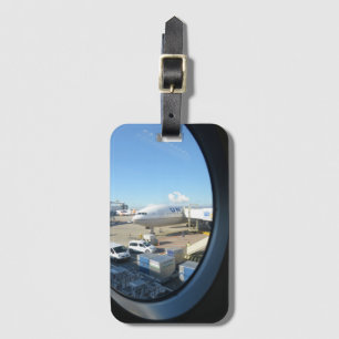 United Air Plane Luggage Tag