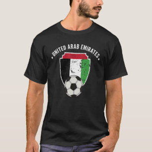 United Arab Emirate Soccer Flag Football Emirati R T-Shirt