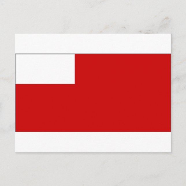 United Arab Emirates Abu Dhabi Flag Postcard (Front)