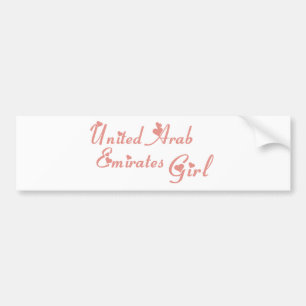 United Arab Emirates Bumper Sticker