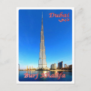 United Arab Emirates - Dubai - Burj Khali - Postcard
