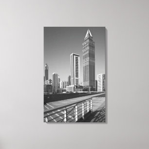 United Arab Emirates, Dubai, Dubai City. Canvas Print