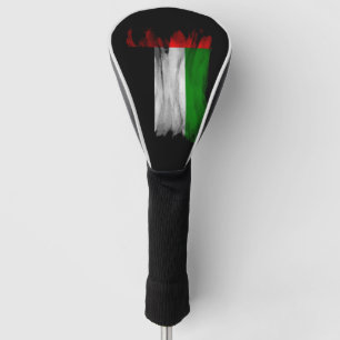 United Arab Emirates flag brush stroke Golf Head Cover