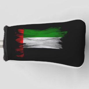 United Arab Emirates flag brush stroke Golf Head Cover