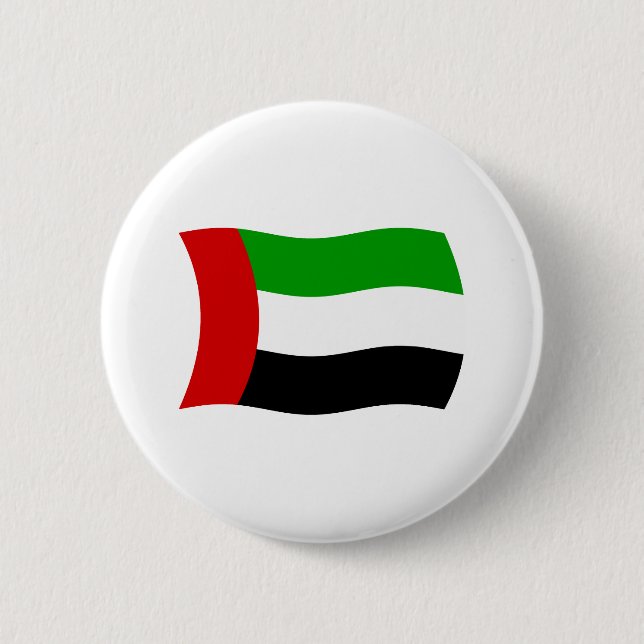 United Arab Emirates Flag Button (Front)