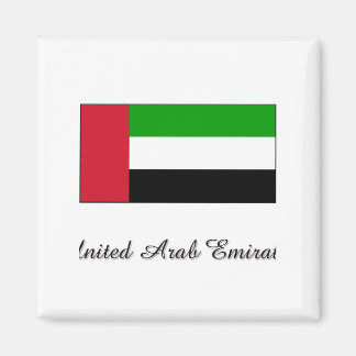 United Arab Emirates Flag Design Magnet