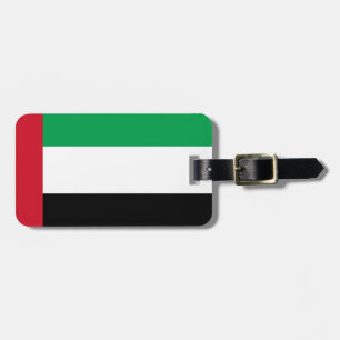United Arab Emirates Flag Luggage Tag