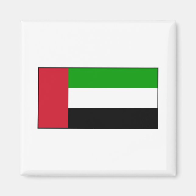 United Arab Emirates Flag Magnet (Front)