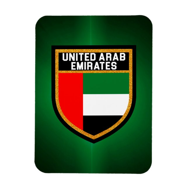 United Arab Emirates Flag Magnet (Vertical)