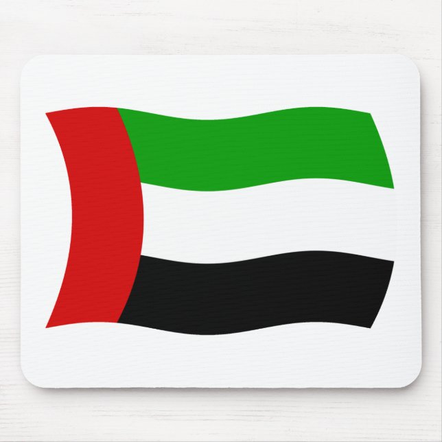 United Arab Emirates Flag Mousepad (Front)