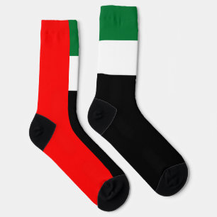 United Arab Emirates Flag Patriotic UAE National Socks