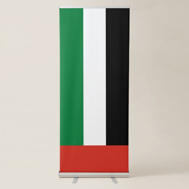 United Arab Emirates flag Retractable Banner (Front)
