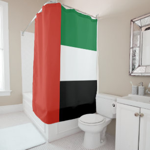 United Arab Emirates flag Shower Curtain