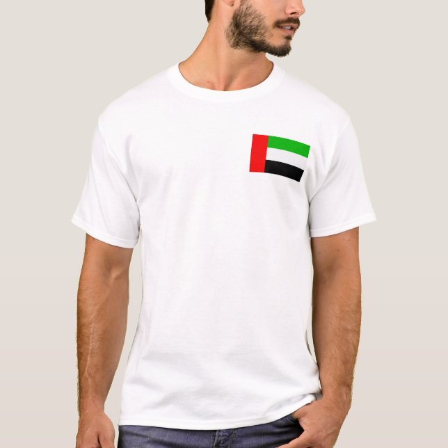 United Arab Emirates Flag T-shirts and Gifts (Front)