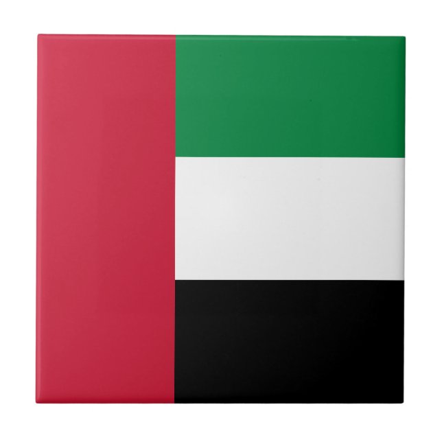 United Arab Emirates Flag Tile (Front)