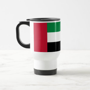 United Arab Emirates Flag Travel Mug