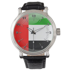 United Arab Emirates glossy flag Watch