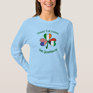 United Arab Emirates Irish USA Shamrock Personal T-Shirt