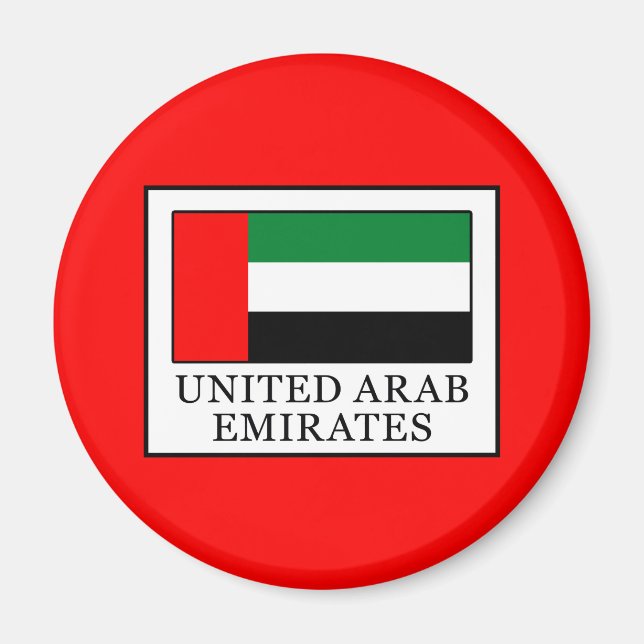 United Arab Emirates Magnet (Front)