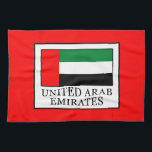 United Arab Emirates Tea Towel<br><div class="desc">United Arab Emirates</div>