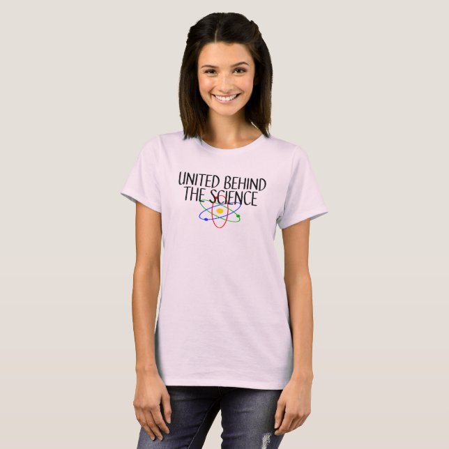 United behind Science T-Shirt (Front Full)