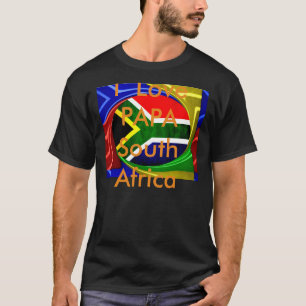 United by Beauty: South African Flag Design T-Shirt
