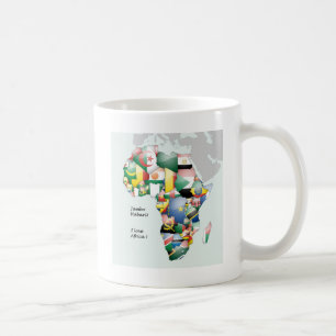 United by Colours: A Celebration of Africa in Flag Coffee Mug