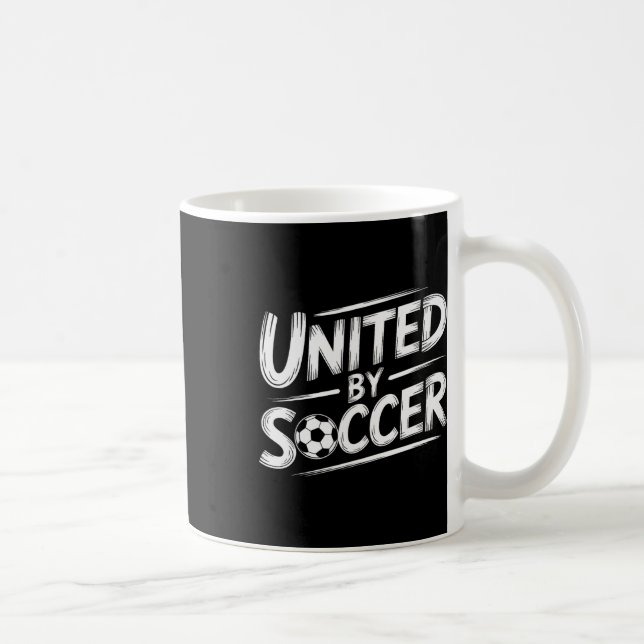 United By Soccer Multicultural Fan _2  Coffee Mug (Right)
