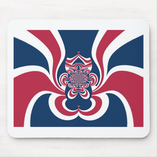 United Colours: Colourful Global Pattern Mouse Mat (Front)