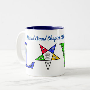 United Grand Chapter OES Two-Tone Coffee Mug