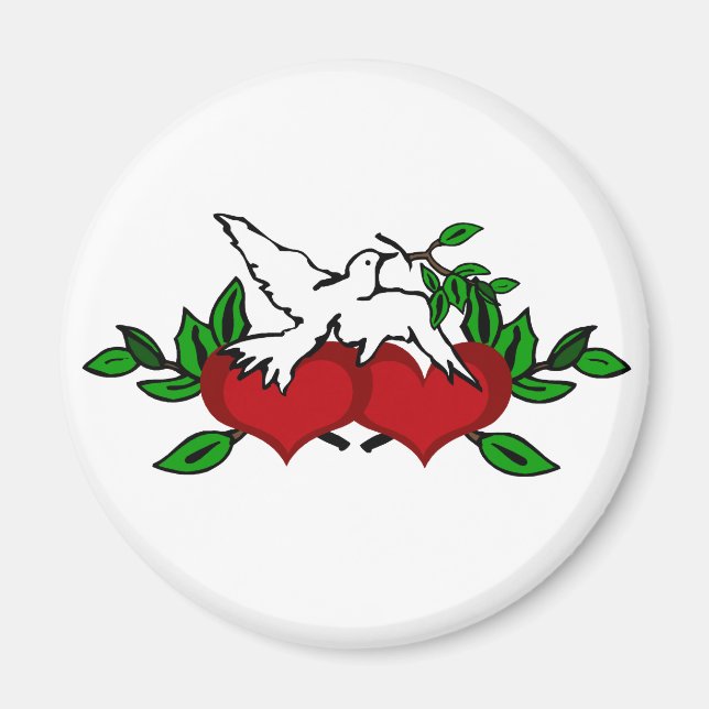 United Hearts Magnet (Front)