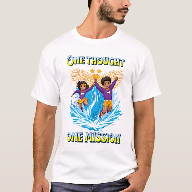 United Heroes: One Thought, One Mission T-Shirt (Front)