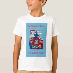 United in Hope: Stronger Together - USA Art Print  T-Shirt