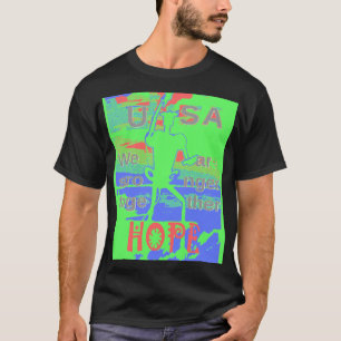 United in Hope: Stronger Together - Vibrant USA  T-Shirt