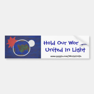 United In Light, bumper Sticker