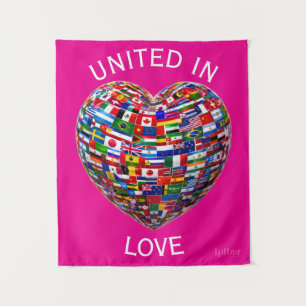 UNITED IN LOVE: HEART OF HUMANITY TAPESTRY