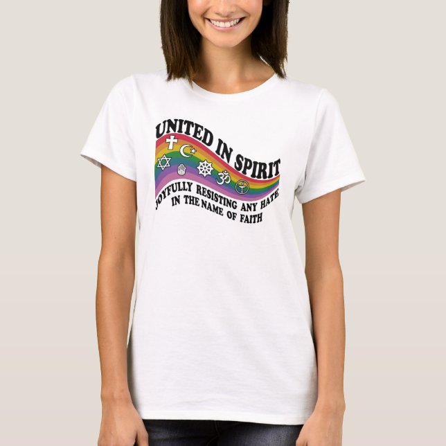 United in Spirit  T-Shirt (Front)