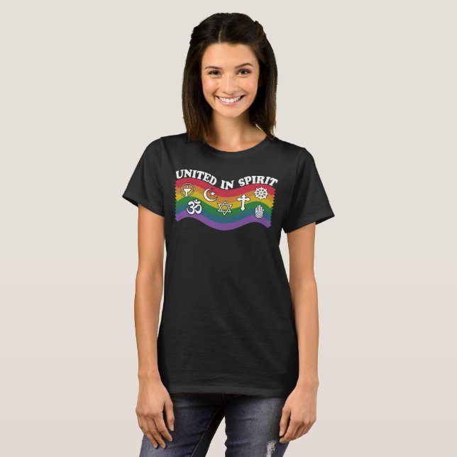 United in Spirit  T-Shirt (Front Full)